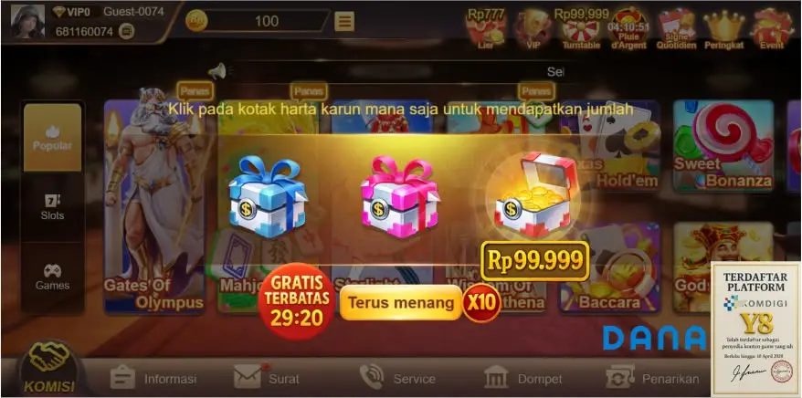 rp777 Masuk